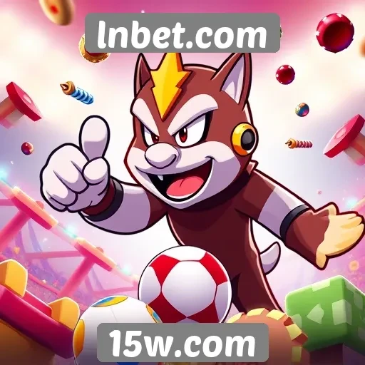 Variedade de jogos disponíveis em lnbet.com